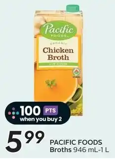 Sobeys Pacific foods broths offer