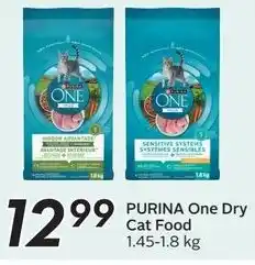Sobeys Purina one dry cat food offer
