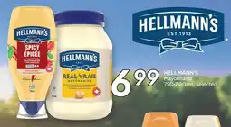 Sobeys Hellmann's mayonnaise offer