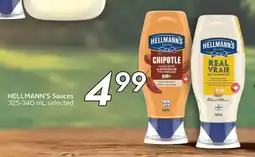 Sobeys Hellmann's sauces offer