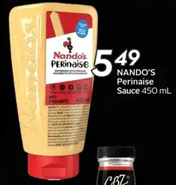Sobeys Nando's perinaise sauce offer