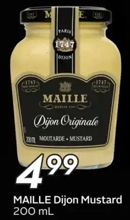 Sobeys Maille dijon mustard offer