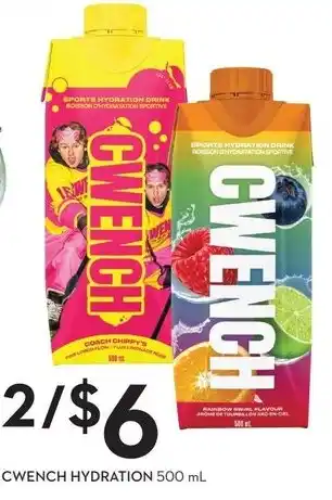 Sobeys Cwench hydration offer