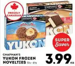 Market Place IGA Chapman's yukon frozen novelties offer