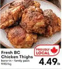 Fresh BC Chicken Thighs