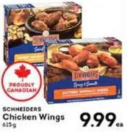 Market Place IGA Schneiders chicken wings offer