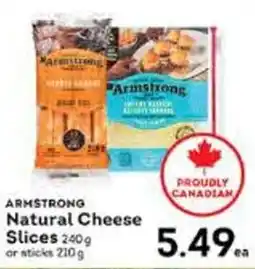 Market Place IGA Armstrong natural cheese slices offer