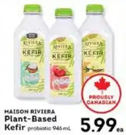 Market Place IGA Maison riviera plant-based kefir offer