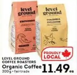 Market Place IGA Level ground coffee roasters organic coffee offer