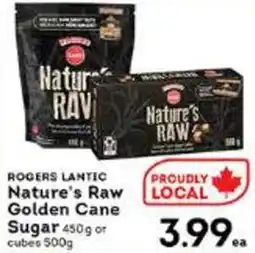 Market Place IGA Rogers lantic nature's raw golden cane sugar offer