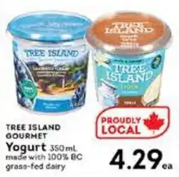 Market Place IGA Tree island gourmet yogurt offer