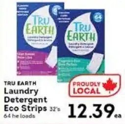 Market Place IGA Tru earth laundry detergent eco strips offer