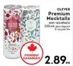 Market Place IGA Clever premium mocktails offer