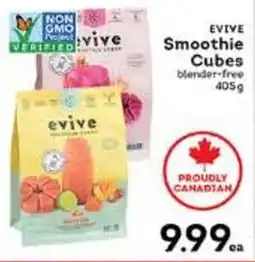 Market Place IGA Evive smoothie cubes offer