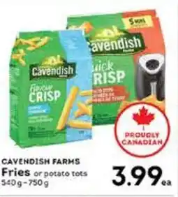 Market Place IGA Cavendish farms fries offer
