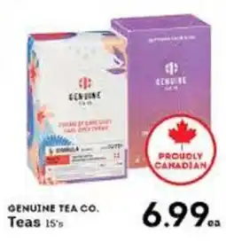 Genuine tea co. teas