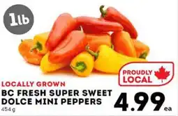 Market Place IGA BC fresh super sweet dolce mini peppers offer