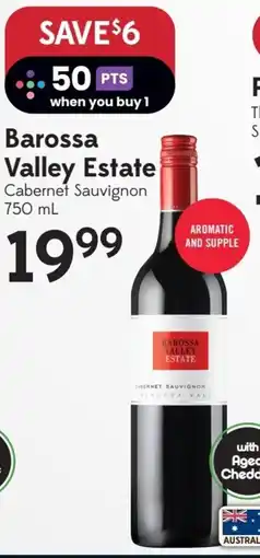 Sobeys Barossa Valley Estate offer