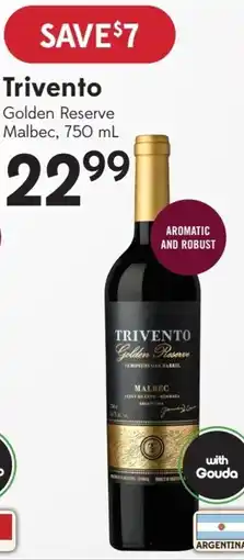Sobeys Trivento Golden Reserve Malbec offer