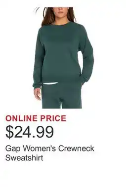 Costco Gap Women's Crewneck Sweatshirt offer