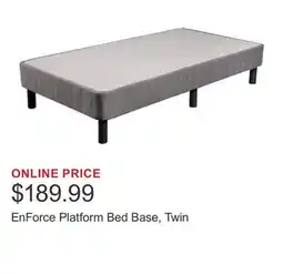 Costco EnForce Platform Bed Base, Twin offer