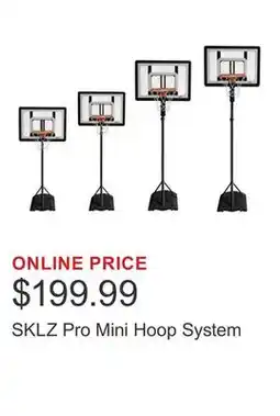 Costco SKLZ Pro Mini Hoop System offer