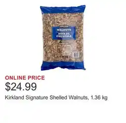 Costco Kirkland Signature Shelled Walnuts, 1.36 kg offer