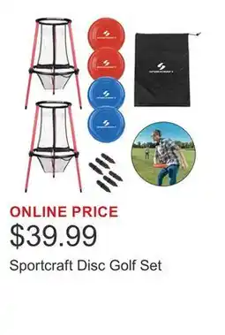 Costco Sportcraft Disc Golf Set offer