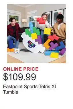 Costco Eastpoint Sports Tetris XL Tumble offer