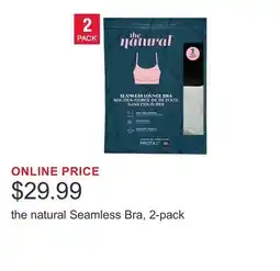 Costco the natural Seamless Bra, 2-pack offer