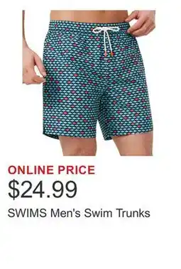 Costco SWIMS Men's Swim Trunks offer