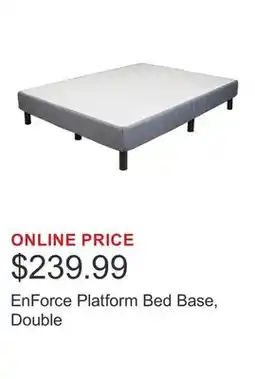 Costco EnForce Platform Bed Base, Double offer