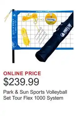 Costco Park & Sun Sports Volleyball Set Tour Flex 1000 System offer