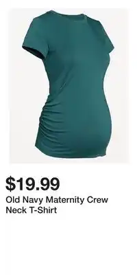 Old Navy Old Navy Maternity Crew Neck T-Shirt offer