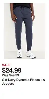 Old Navy Old Navy Dynamic Fleece 4.0 Joggers offer
