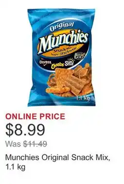 Costco Munchies Original Snack Mix, 1.1 kg offer