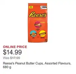 Costco Reese's Peanut Butter Cups, Assorted Flavours, 680 g offer