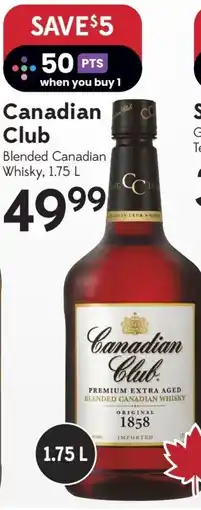 Sobeys Canadian Club offer