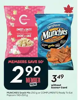 Sobeys Munchies snack mix offer