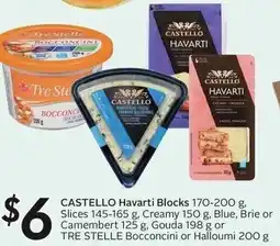 Sobeys Castello havarti blocks offer