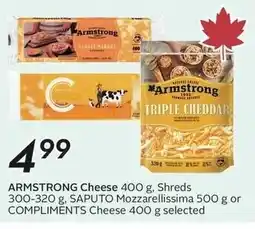 Sobeys Armstrong cheese offer