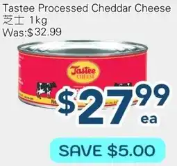 Oceans Fresh Food Market Tastee processed cheddar cheese offer