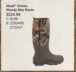 Cabela's Muck Unisex Woody Max Boots offer