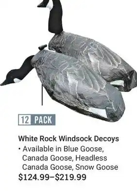 Cabela's White Rock Windsock Decoys offer