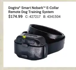 Cabela's Dogtra Smart Nobark E-Collar Remote Dog Training System offer