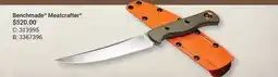 Cabela's Benchmade Meatcrafter offer
