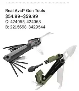 Cabela's Real Avid Gun Tools offer