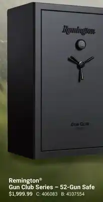 Cabela's Remington Gun Club Series – 52-Gun Safe offer