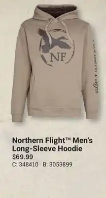 Cabela's Northern Flight Men's Long-Sleeve Hoodie offer