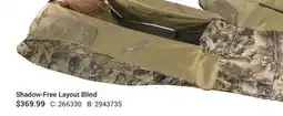 Cabela's Shadow-Free Layout Blind offer